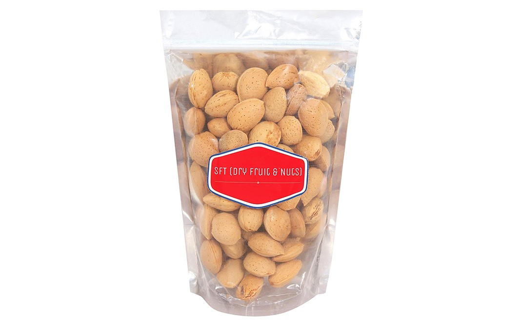 SFT Almonds Gurbandi Whole Shelled California (Badam)  Pack  500 grams
